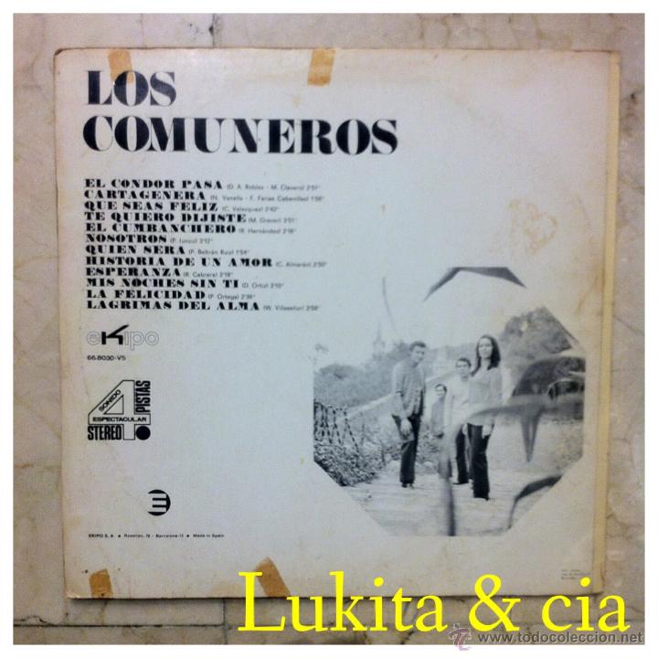 Discos de vinilo: LOS COMUNEROS - EKIPO 1971. - Foto 2