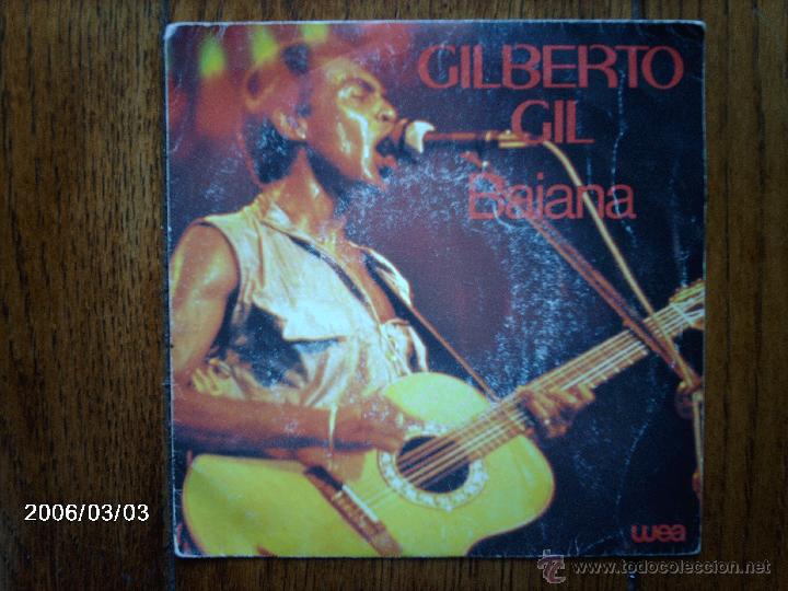 Discos de vinilo: gilberto gil  -  baiana  +  rebento - Foto 1