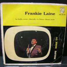Discos de vinilo: FRANKIE LAINE - LES FUILLES MORTES + 3 - EDICION ESPAÑOLA PHILIPS 1959