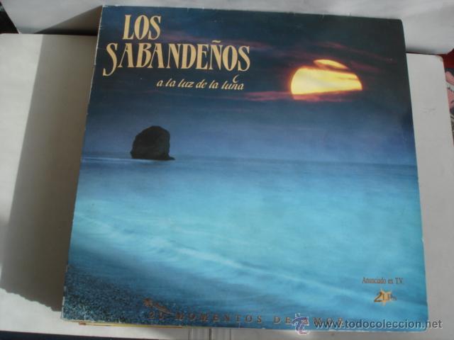 Discos de vinilo: LOS SABANDE&Ntilde;OS A LA LUZ DE LA LUNA - Foto 1