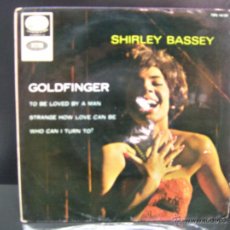 Discos de vinilo: SHIRLEY BASSEY - GOLDFINGER + 3 - EDICION ESPAÑOLA LA VOZ DE SU AMO 1965