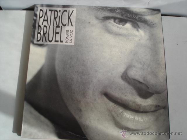 Discos de vinilo: PATRICK BRUEL   ROMPER LA VOZ - Foto 1