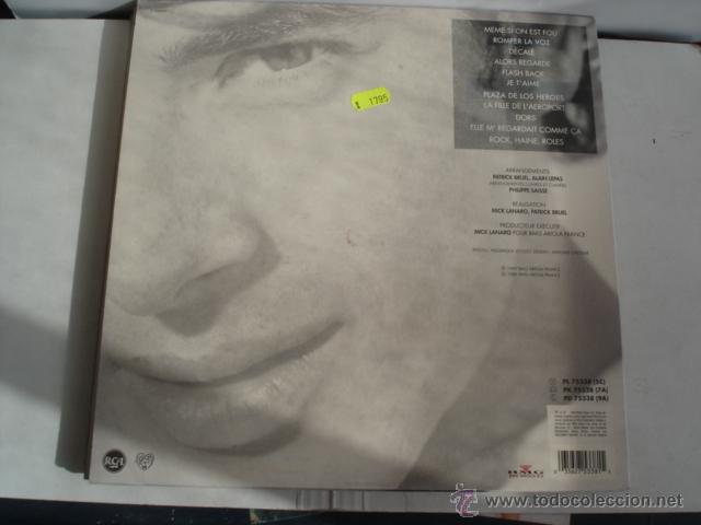 Discos de vinilo: PATRICK BRUEL   ROMPER LA VOZ - Foto 2