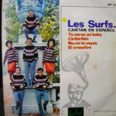 Discos de vinilo: LES SURFS - CANTAN EN ESPAÑOL TU SERAS MI BABY + 3 - FESTIVAL 1964