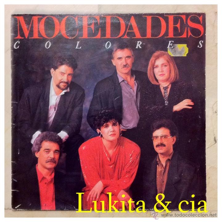 Discos de vinilo: MOCEDADES - COLORES - CBS 1986. - Foto 1
