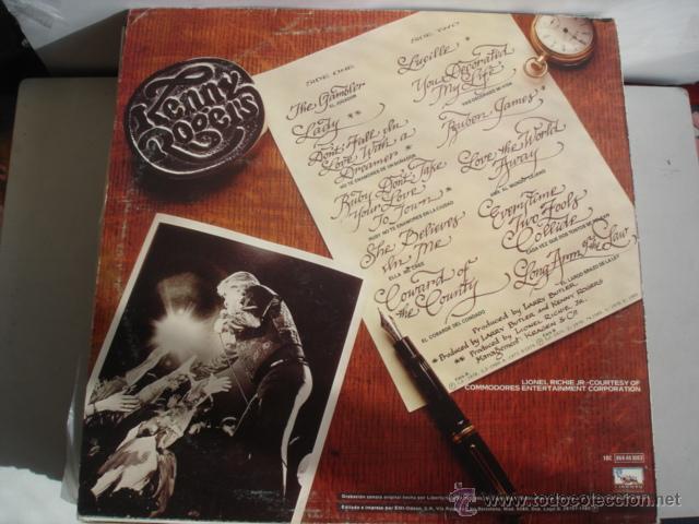 Discos de vinilo: Kenny Rogers  Lo Mejor De - Foto 2