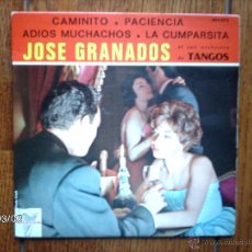 Discos de vinilo: JOSE GRANADOS ET SON ORCHESTRE DE TANGOS - CAMINITO + 3 - EDICIÓN FRANCESA . Lote 44997363
