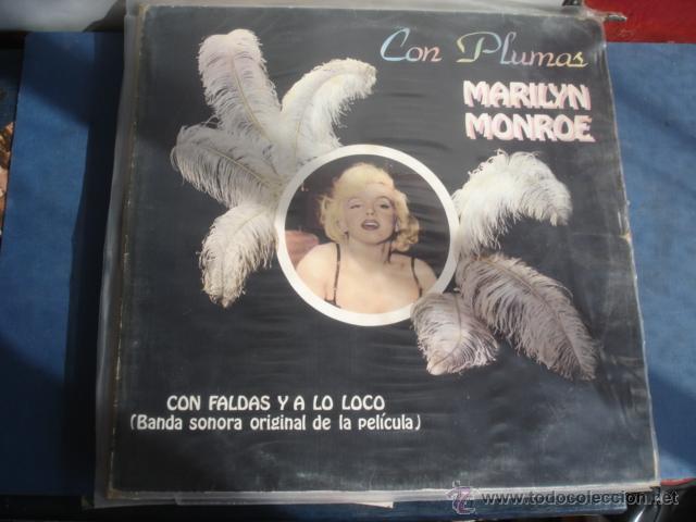 Discos de vinilo: Marilyn Monroe Con Plumas - Foto 1