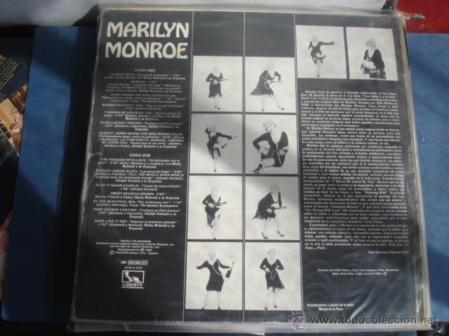 Discos de vinilo: Marilyn Monroe Con Plumas - Foto 2