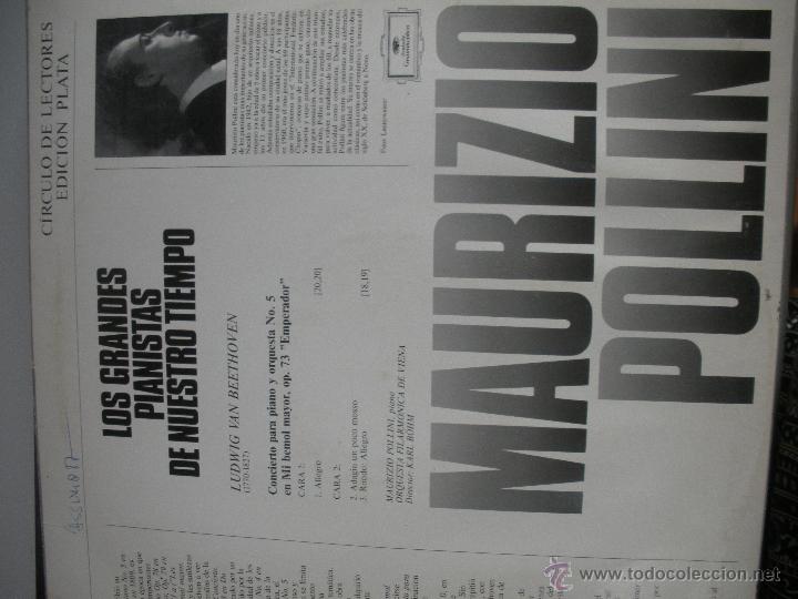 Discos de vinilo: MAGNIFICO LP E - MAURIZIO POLLINI - - Foto 2