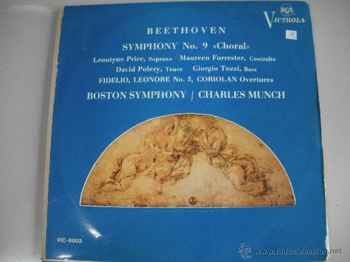 Discos de vinilo: MAGNIFICO DOBLE LP DE - BEETHOVEN - SYNFONIA 9 - - Foto 1