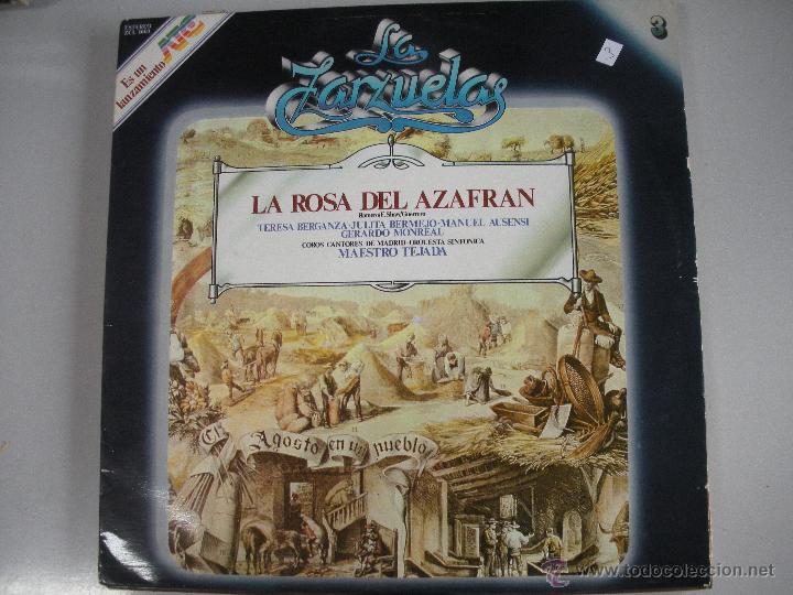 Discos de vinilo: MAGNIFICO LP DE - LA ROSA DEL AZAFRAN - - Foto 1