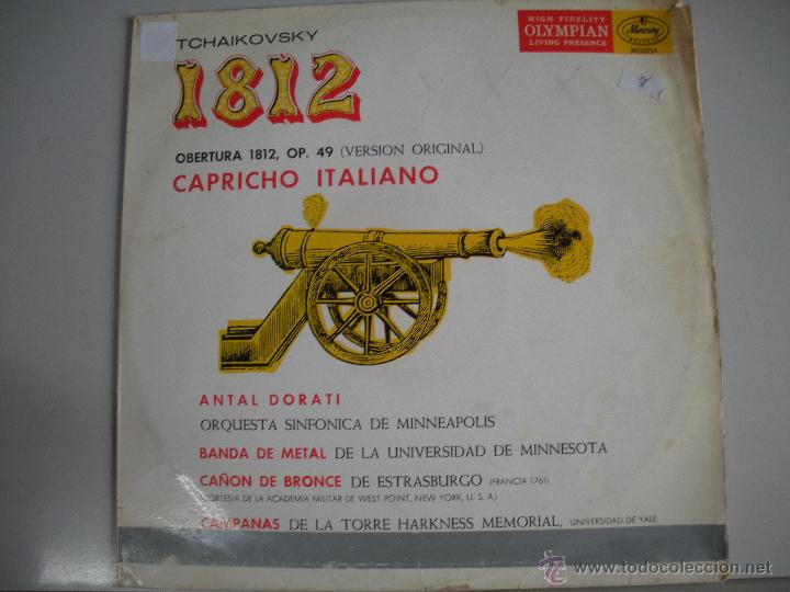 Discos de vinilo: MAGNIFICO LP DE - TCHAIKOVSKY - 1812 - - Foto 1