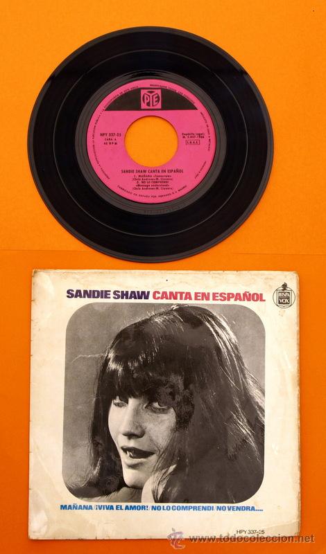 Discos de vinilo: SANDIE SHAW - MA&Ntilde;ANA - HISPA VOX - - Foto 1