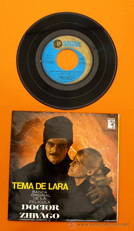Discos de vinilo: TEMA DE LARA - DOCTOR ZHIVAGO - MGM -