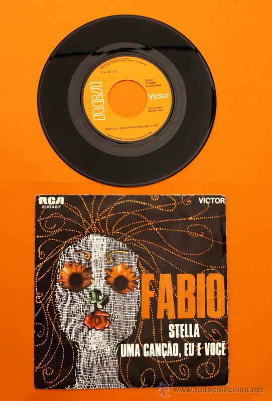 Discos de vinilo: FABIO - STELLA UMA CANCAO, EU E VOCE - RCA VICTOR - - Foto 1