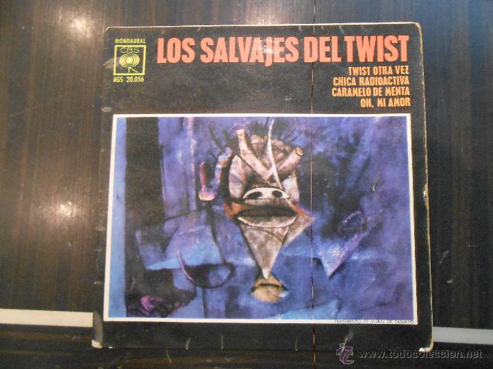 Discos de vinilo: SINGLE LOS SALVAJES DEL TWIST A&Ntilde;O 1983 - Foto 1
