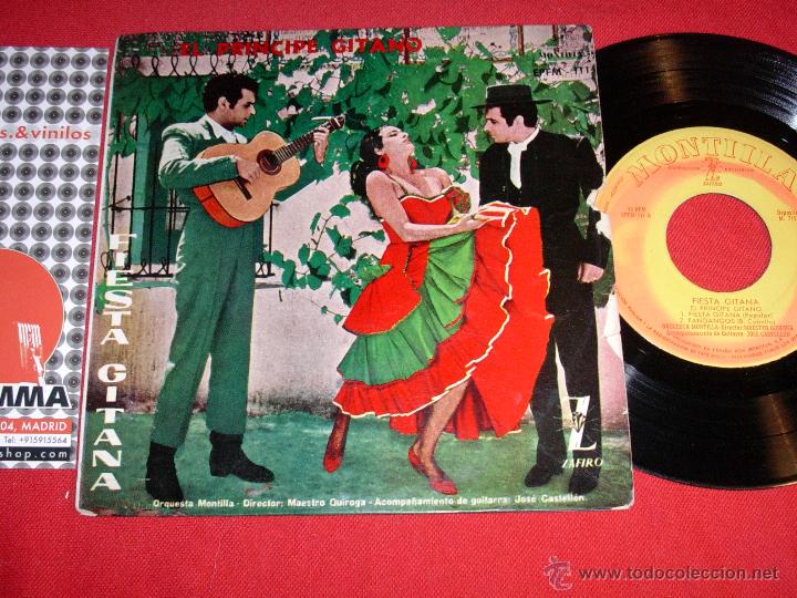 Discos de vinilo: el principe gitano fiesta gitana 1959    ep - Foto 1