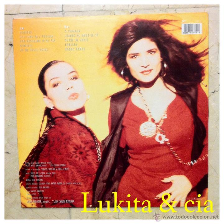 Discos de vinilo: AZ&Uacute;CAR MORENO - BANDIDO - EPIC 1990. - Foto 2