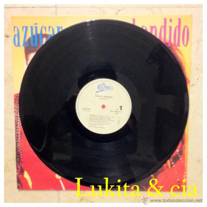 Discos de vinilo: AZ&Uacute;CAR MORENO - BANDIDO - EPIC 1990. - Foto 4
