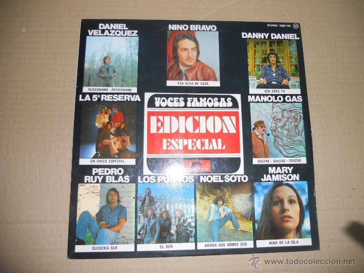 Vinyl-Schallplatten: VOCES FAMOSAS EDICION ESPECIAL (LP) (VOCES FAMOSAS) A&Ntilde;O 1976