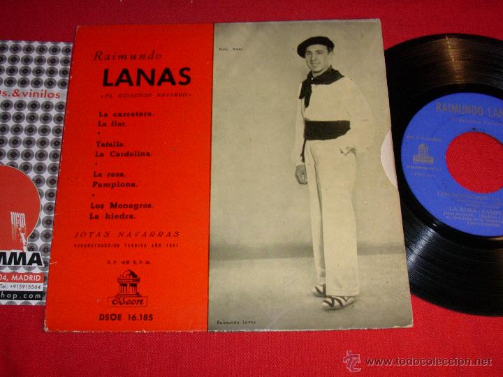 Discos de vinilo: raimundo lanas la carretera  1958  ep - Foto 1
