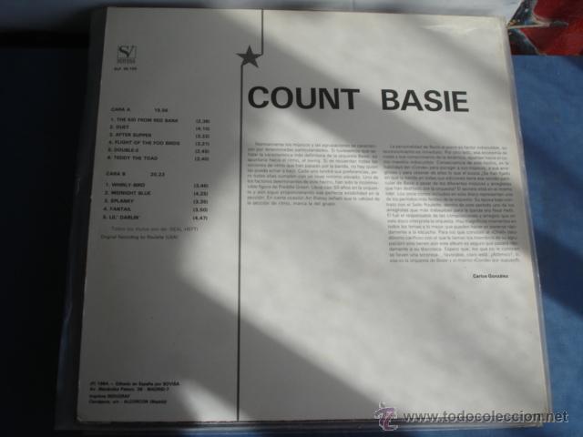 Discos de vinilo: COUNT BASIE ESTRELLAS DEL JAZZ - Foto 2