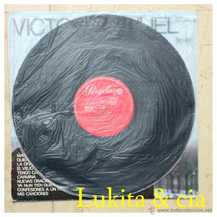 Discos de vinilo: V&Iacute;CTOR MANUEL - UNIVERSAL 1971. - Foto 3