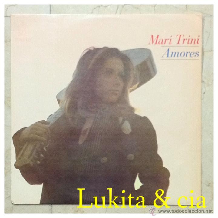 Discos de vinilo: MARI TRINI - AMORES - HISPAVOX 1970. - Foto 1