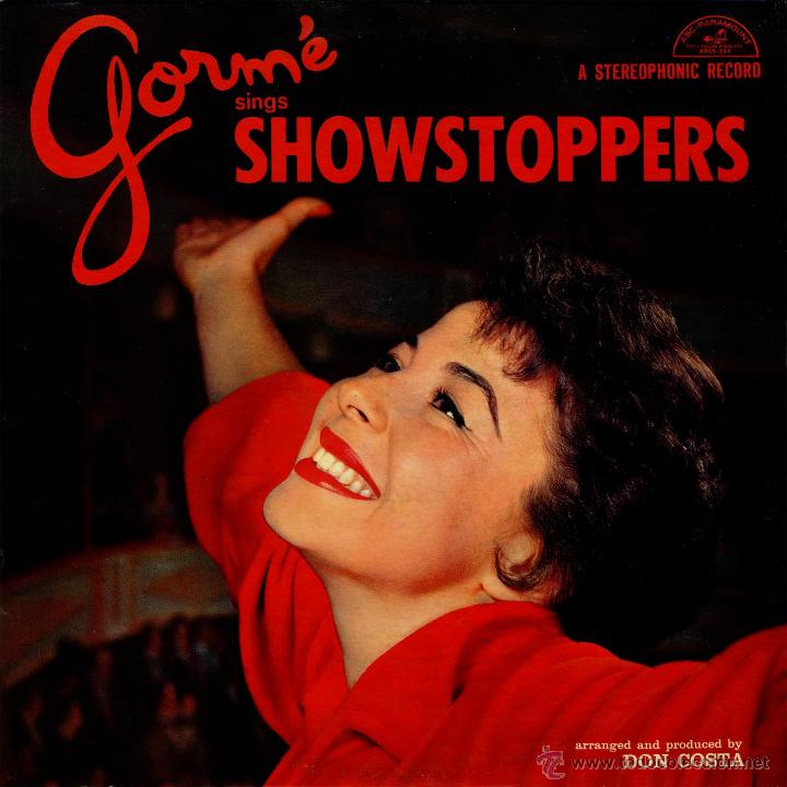 Discos de vinilo: EYDIE GORME. SINGS SHOWSTOPPERS. LP - Foto 1
