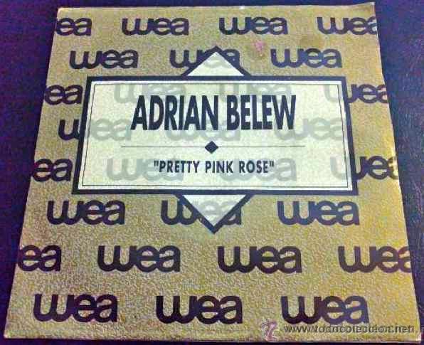 Discos de vinilo: ADRIAN BELEW / DAVID BOWIE - PRETTY PINK ROSE - SINGLE EN WEA - Foto 1