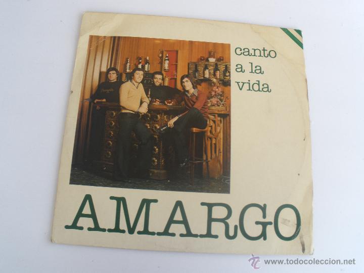 Discos de vinilo: AMARGO - CANTO A LA VIDA - Foto 1