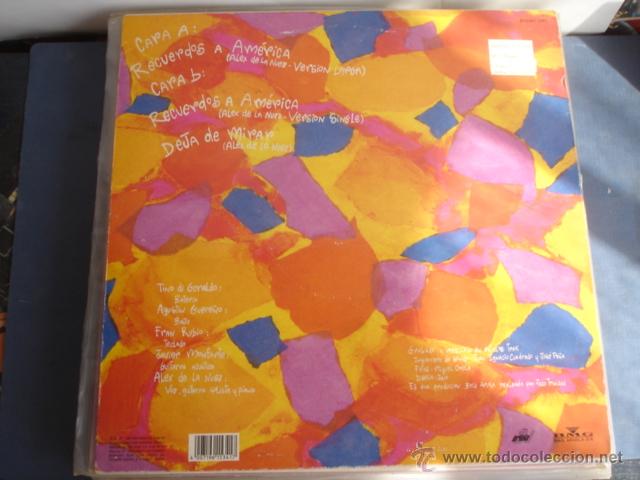 Discos de vinilo: ALEX RECUERDOS A AMERICA - Foto 2