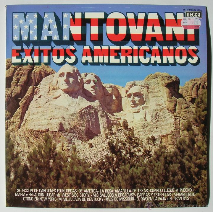 Discos de vinilo: MANTOVANI: EXITOS AMERICANOS. DECCA 1981. SIN ESCUCHAR - Foto 1