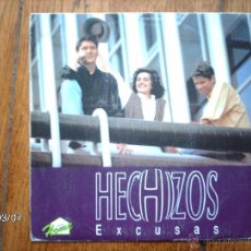 Discos de vinilo: HECHIZOS - EXCUSAS ( LA MISMA CANCIÓN EN LAS DOS CARAS ) . Lote 45081967