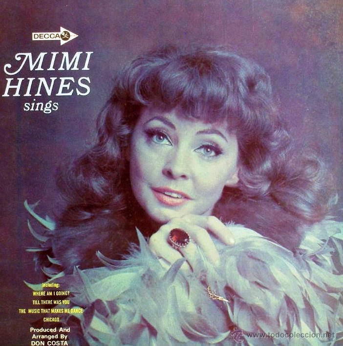 Discos de vinilo: MIMI HINES. SINGS. LP - Foto 1