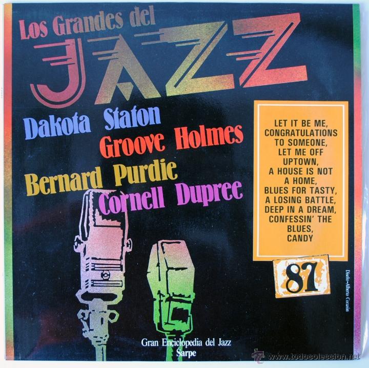 Discos de vinilo: RICHARD GROOVE HOLMES & DAKOTA STATON madame foo-foo (grandes del jazz #87) HAMMOND [LP Spain - Foto 1 - 27977308