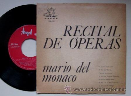 Discos de vinilo: MARIO DEL MONACO - RECITAL DE &Oacute;PERAS - EDITADO EN BRASIL - Foto 2