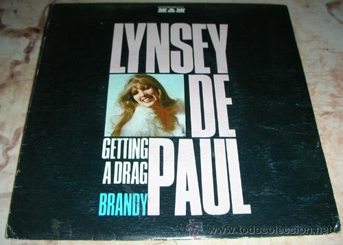 Discos de vinilo: LYNSEY DE PAUL - GETTING A DRAG - SINGLE 1973 - Foto 1