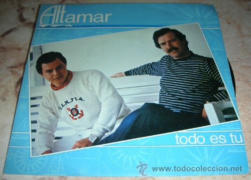 Discos de vinilo: ALTAMAR - TODO ES TU - SINGLE VINILO - Foto 1