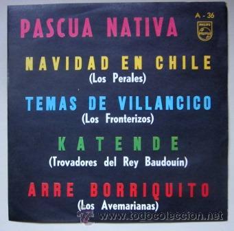 Discos de vinilo: PASCUA NATIVA - NAVIDAD EN CHILE - Foto 1