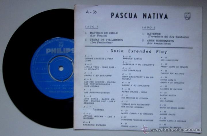 Discos de vinilo: PASCUA NATIVA - NAVIDAD EN CHILE - Foto 2