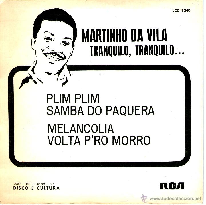 Discos de vinilo: Martinho Da Vila - Tranquilo, Tranquilo - Foto 2