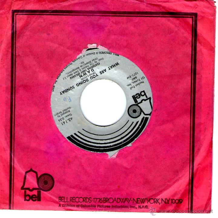 Discos de vinilo: DAWN THE WHAT ARE YOU DOING SUNDAY - Foto 1