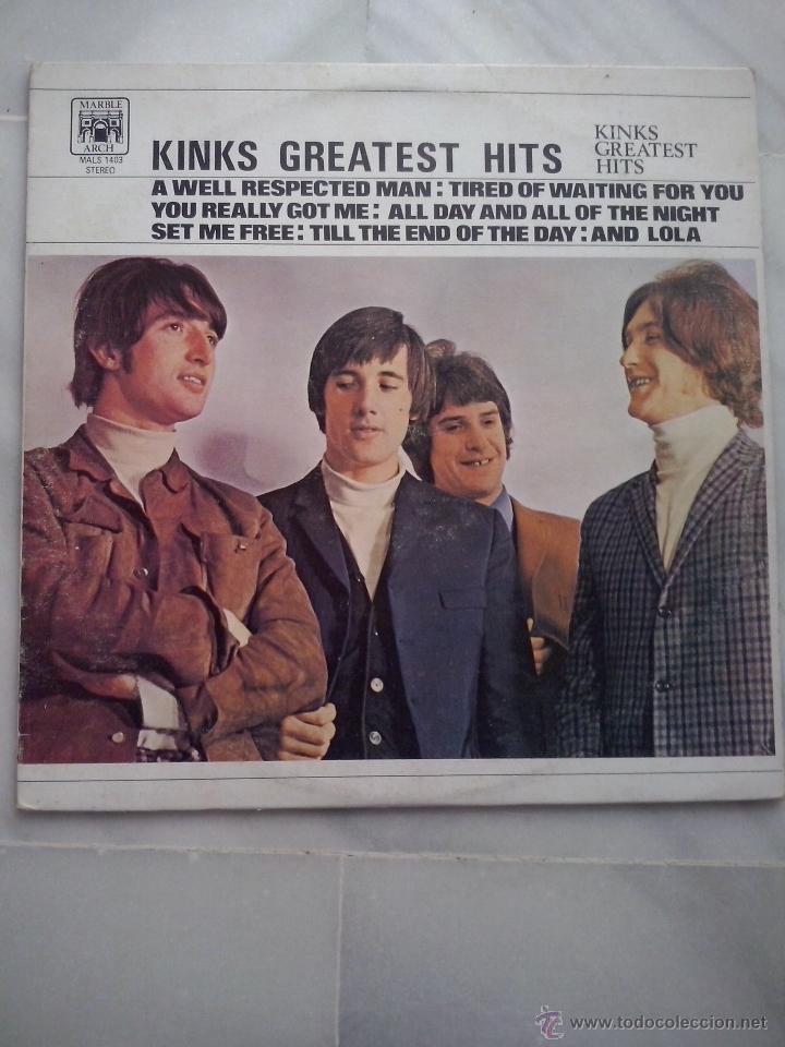 Discos de vinilo: kinks greatest hits lp marble canada - Foto 1
