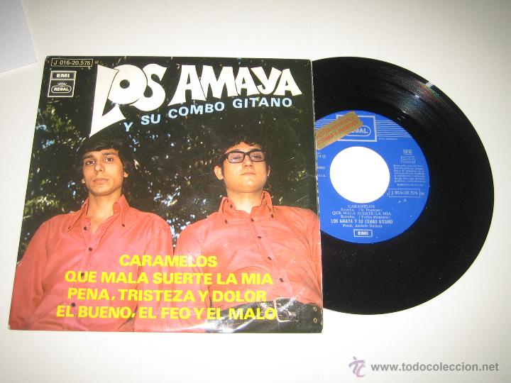 Discos de vinilo: LOS AMAYA - SU EP MAS DIFICIL - Foto 1