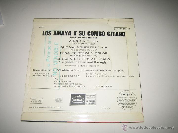 Discos de vinilo: LOS AMAYA - SU EP MAS DIFICIL - Foto 2