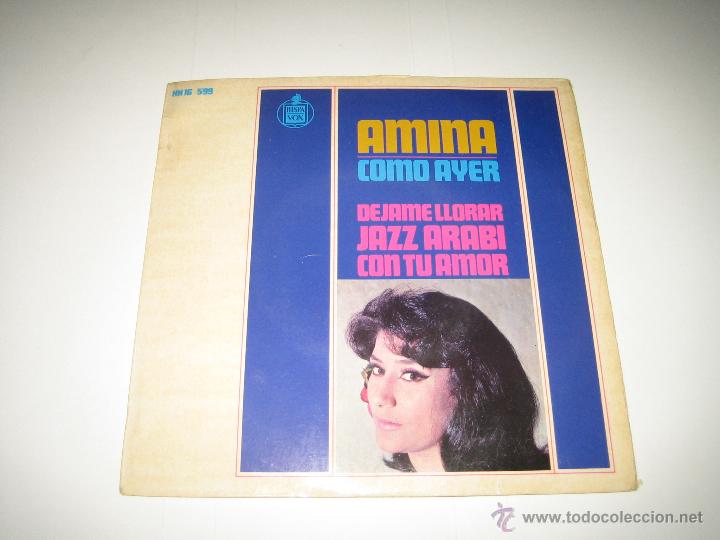 Discos de vinilo: AMINA 1966 - COMO AYER (DUO DINAMICO) - Foto 1