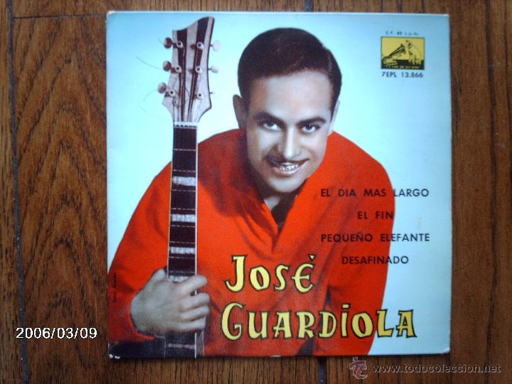 Discos de vinilo: jose guardiola  -  el d&iacute;a m&aacute;s largo   +  3 - Foto 1