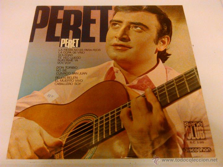 Discos de vinilo: lp - peret y sus gitanos -  discophon 1967 - Foto 1